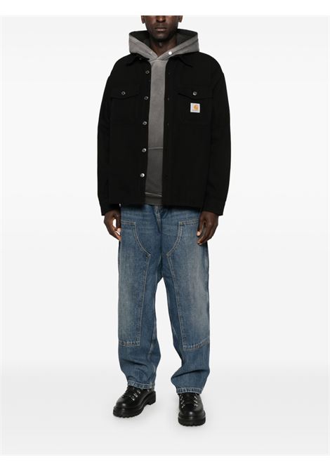 og double knee pant man blu CARHARTT WIP | I03579701.4L